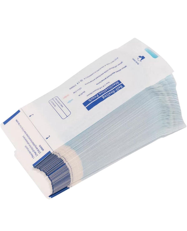 Sacos de esterilização auto-adesivos  selante para esterilização de ferramentas | 200 unidades  (90*260)