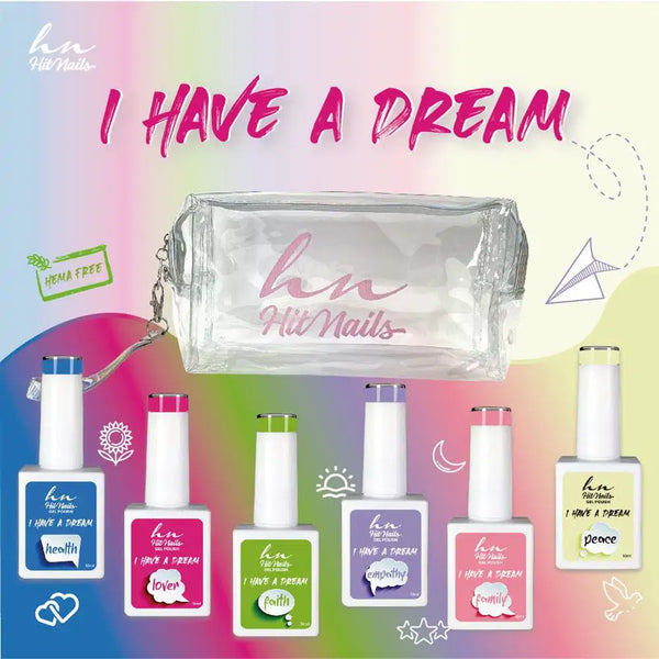 Gel Polish I Have a Dream Coleção 6 cores